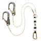 Twin Shock Absorbing Rope Lanyard