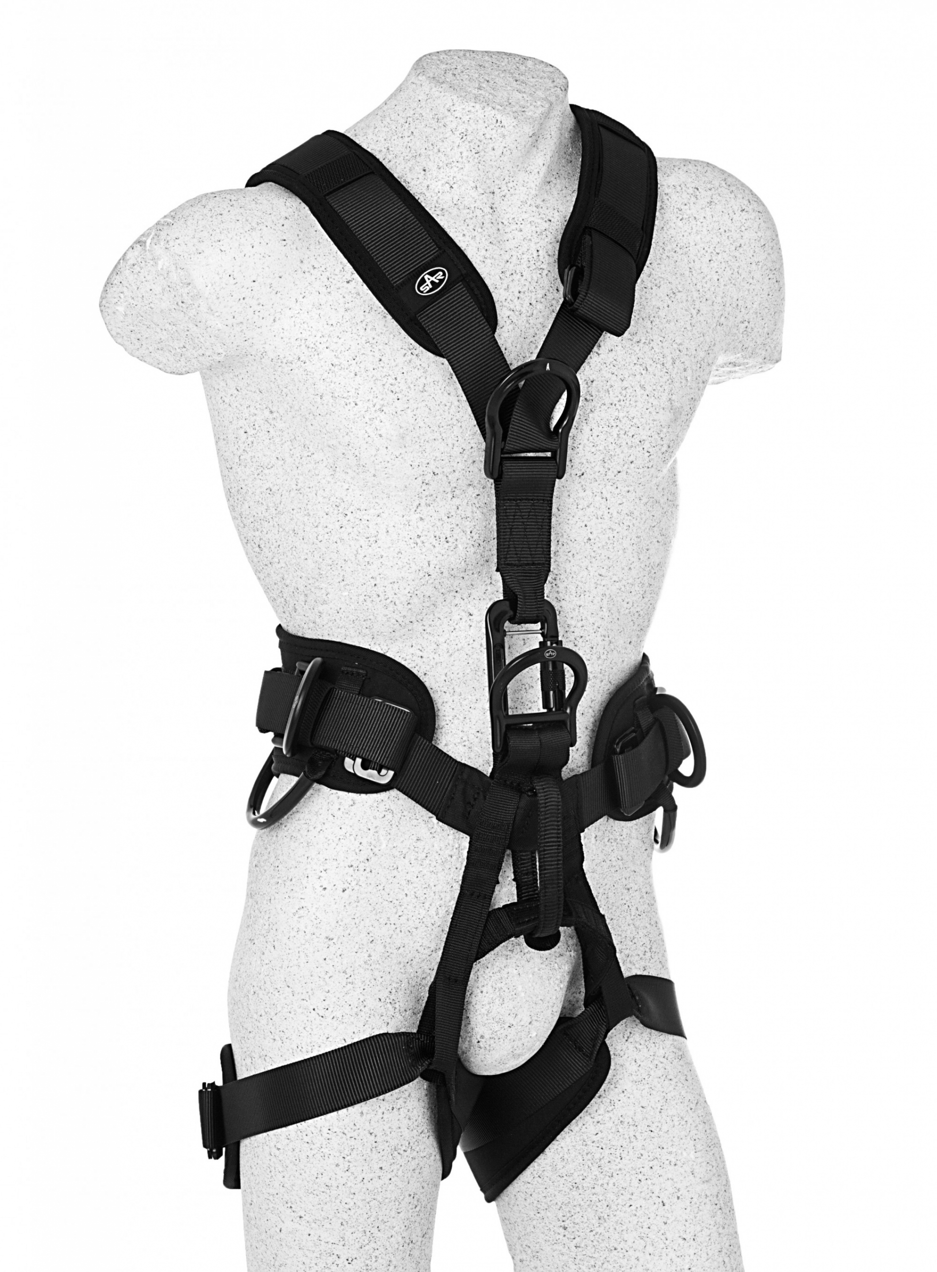 Black Merlin Full Body Harness
