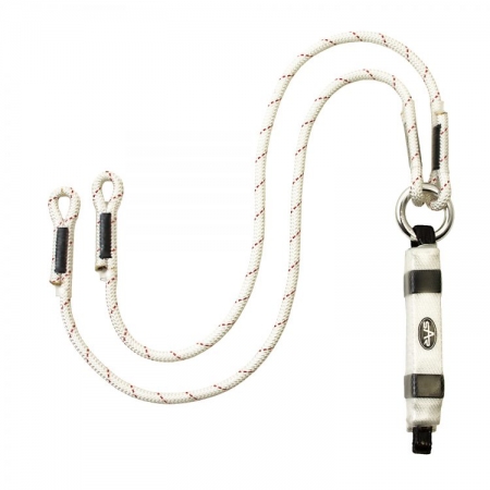 Twin Shock Absorbing Rope Lanyard